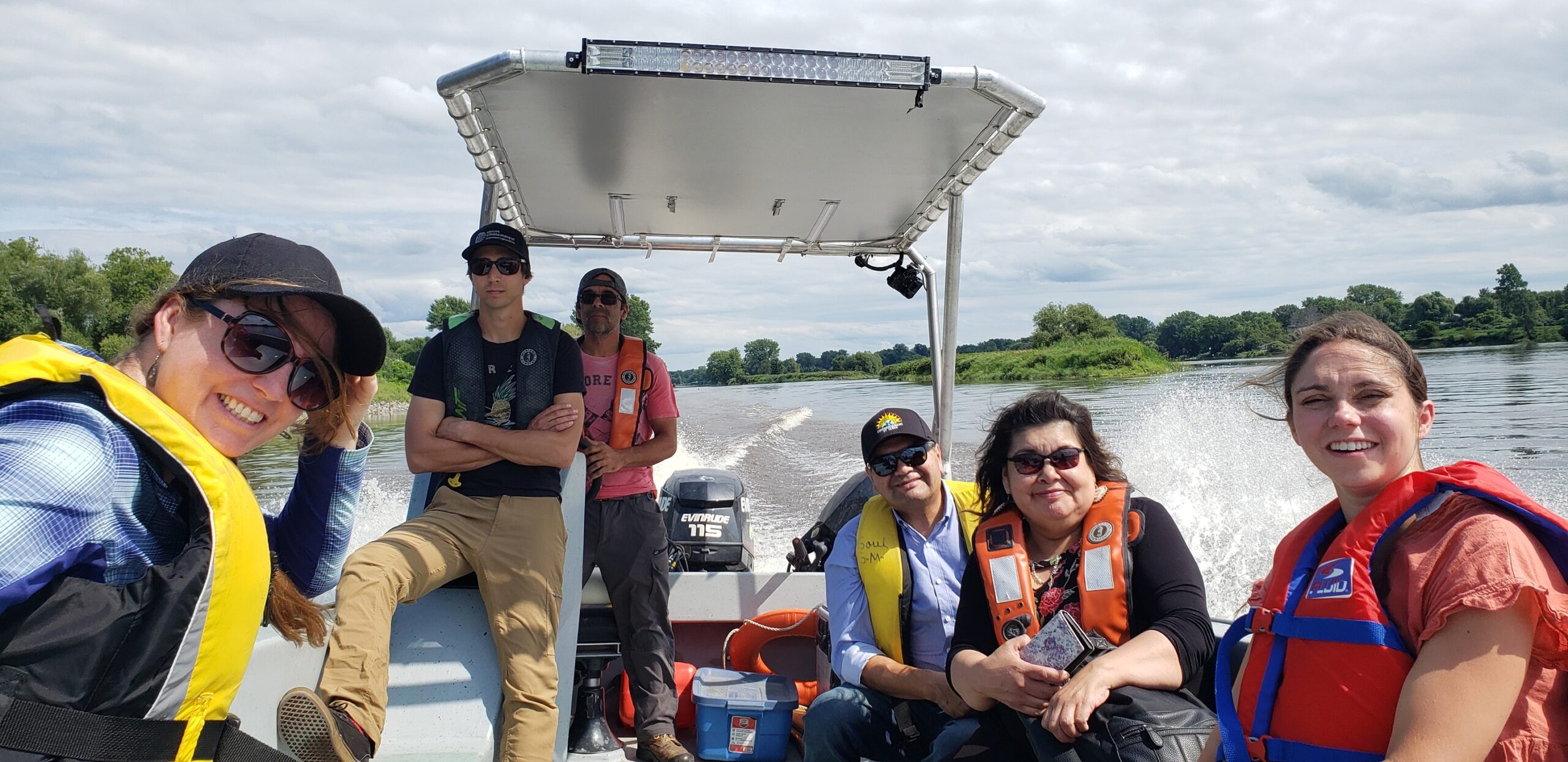 Landscape in Eeyou Istchee representing connections between communities, land and research